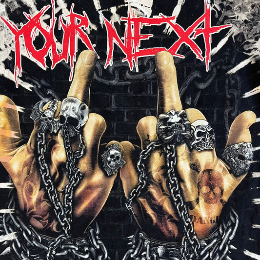 wild 4d middle fingers tee