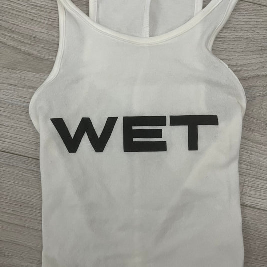 yeezy mowalola wet tank top
