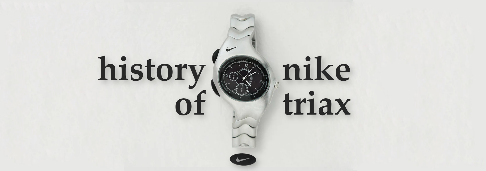 Nike Triax Watches: History of Iconic 2000's Watches – único13