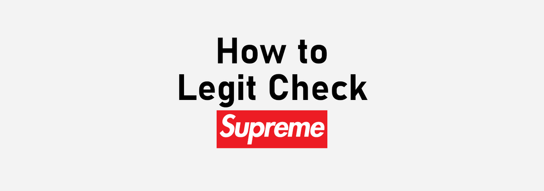 How To Legit Check Supreme T-Shirts - 2026