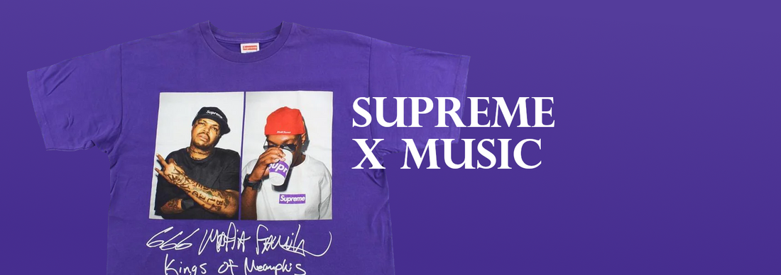 Supreme x Music: The Cultural Blueprint of Photo Tees