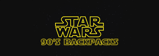 vintage star wars head backpacks: rare 90's collectibles