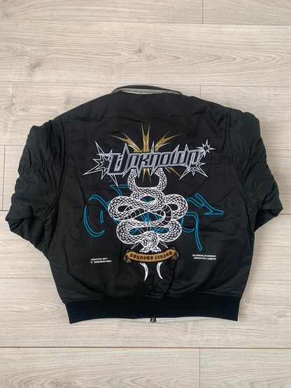 unknown london reversible bomber jacket