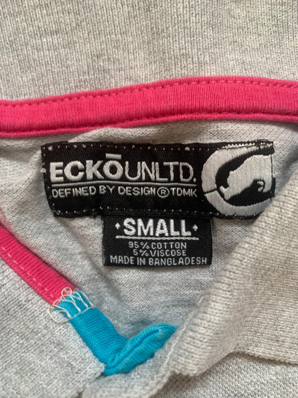 ecko unltd. pink polo
