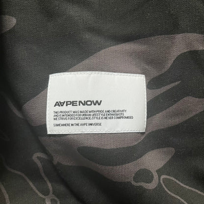 AAPE By Bathing Ape Now Silicon Badge Camo Crewneck