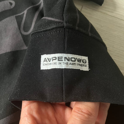 AAPE By Bathing Ape Now Silicon Badge Camo Crewneck