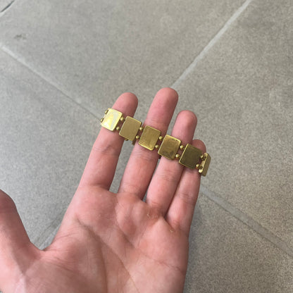 Bazo 1199 "63 OG" Stainless Steel Gold Plated Bracelet is a gold color stainless steel bracelet with thin and smooth beads. The interior is engraved with the 1199 logo and 63OG text.&nbsp;&nbsp;