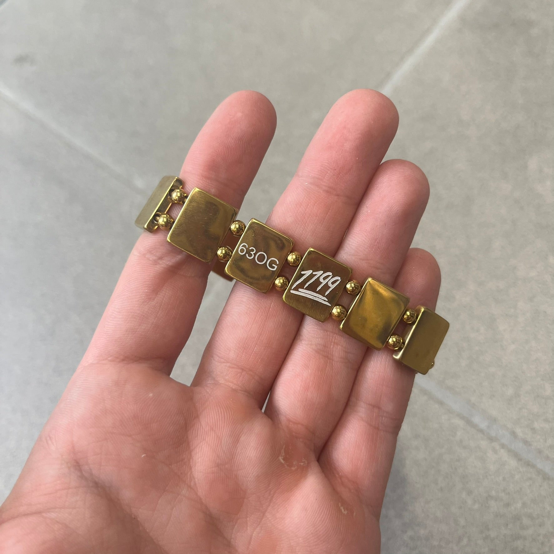 bazo1199 gold ブレスレット Bazo 1199 