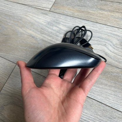 BenQ Zowie EC1-B CS:GO Special Edition Gaming Mouse is a wired ergonomic mouse designed for right-handed users, featuring a PixArt 3360 optical sensor with adjustable DPI settings. The black casing includes a CS:GO Guardian graphic, with a 1000 Hz polling rate, five buttons, and a scroll wheel for precise control. It has a USB connection, 2-meter cable, and a lightweight 94 g construction optimized for palm and claw grip styles.