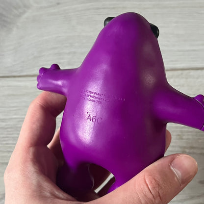 Official CPFM x McDonald’s Grimace collectible from the FW22 drop. The purple figure showcases the McDonald’s icon reimagined with CPFM’s four-eye design. Released October 3rd, 2022, as part of the limited adult Happy Meal collection, licensed on the back.