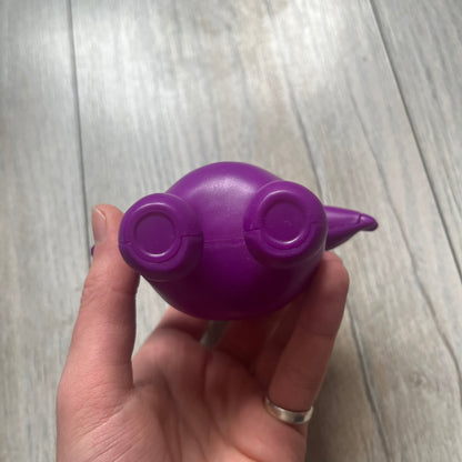 Official CPFM x McDonald’s Grimace collectible from the FW22 drop. The purple figure showcases the McDonald’s icon reimagined with CPFM’s four-eye design. Released October 3rd, 2022, as part of the limited adult Happy Meal collection, licensed on the back.