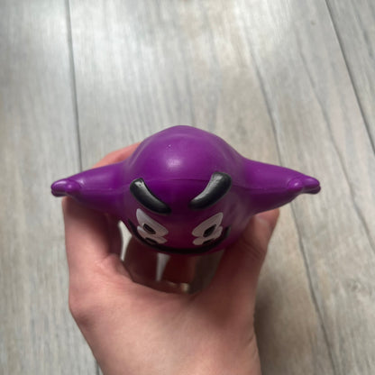 Official CPFM x McDonald’s Grimace collectible from the FW22 drop. The purple figure showcases the McDonald’s icon reimagined with CPFM’s four-eye design. Released October 3rd, 2022, as part of the limited adult Happy Meal collection, licensed on the back.