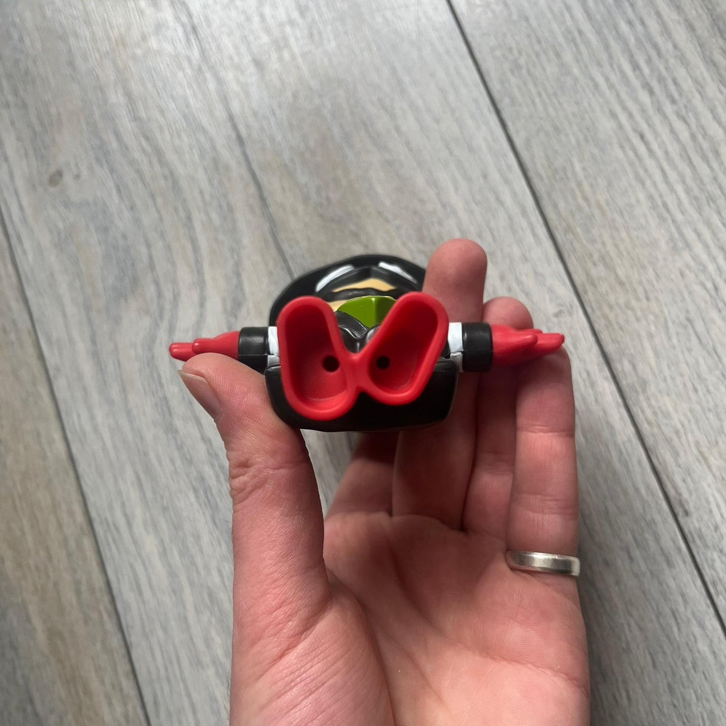 The CPFM x McDonald’s Hamburglar Figure from the FW22 adult Happy Meal drop features the classic character in his striped outfit, red gloves, and green McDonald’s tie, reimagined with CPFM’s four-eye design. Licensed on the back and released October 3rd, 2022.