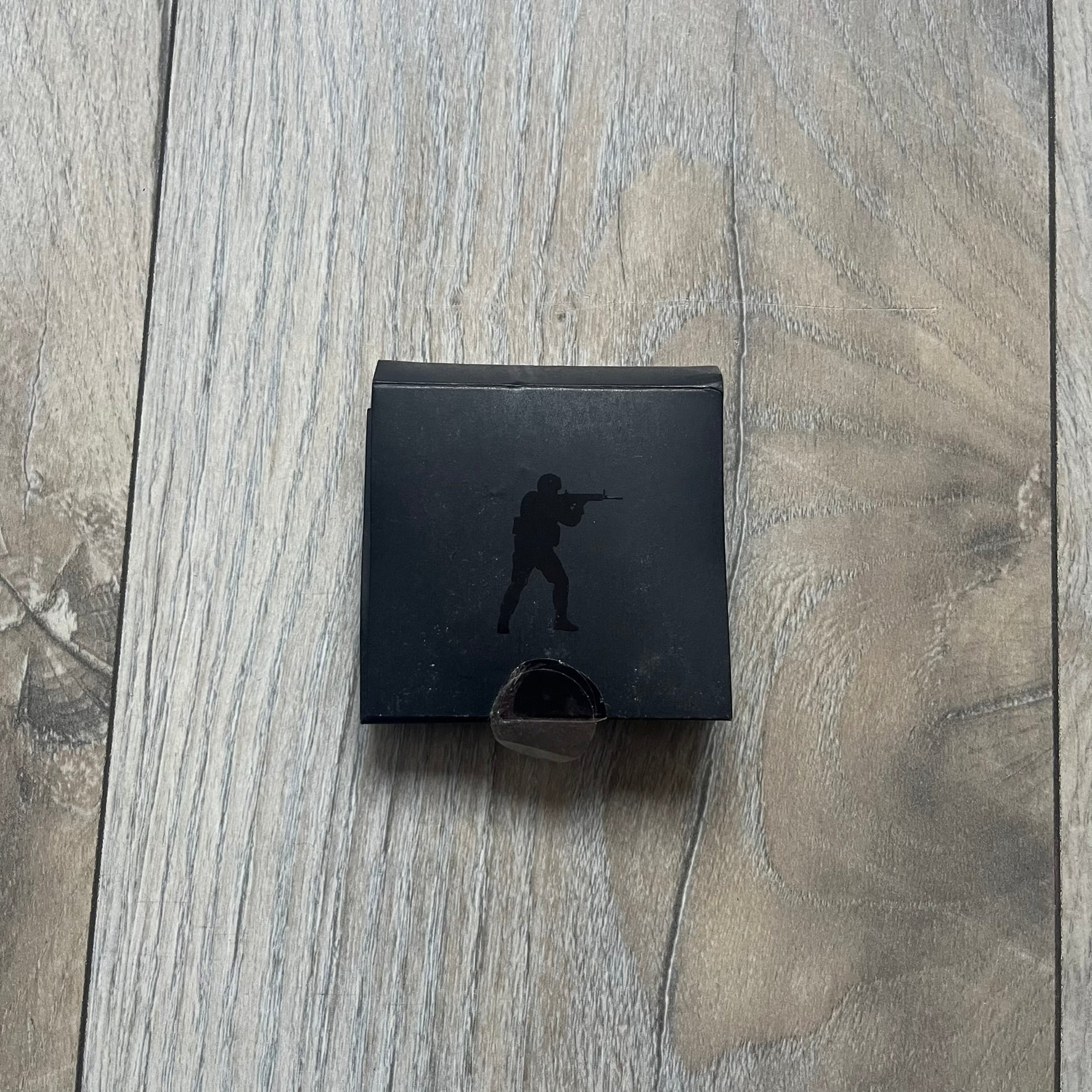 Original physical Counter-Strike: Global Offensive Series 1 Italy pin, produced as official Valve merchandise. These pins were sold at Valve-sponsored CS:GO Major events and later via the official WeLoveFine store, and originally included a code to unlock a “Genuine” Italy pin for the user’s Steam profile. This example comes with the original packaging; the code has been scratched (by me) but remains unused.