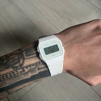 Casio F-91W "Sunny Day" White Digital Watch