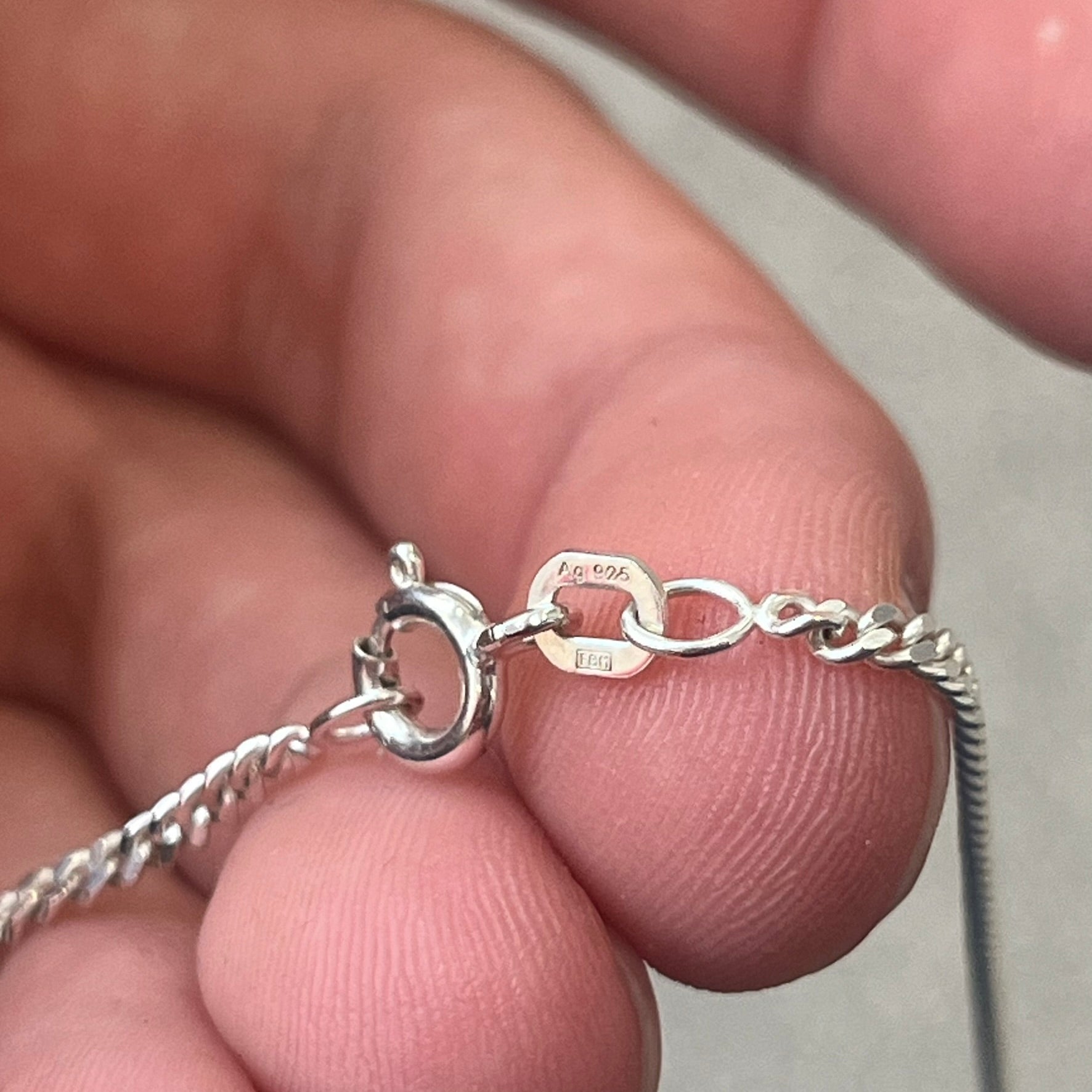 Chrome Hearts Dagger 925 Silver Zipper Necklace – único13
