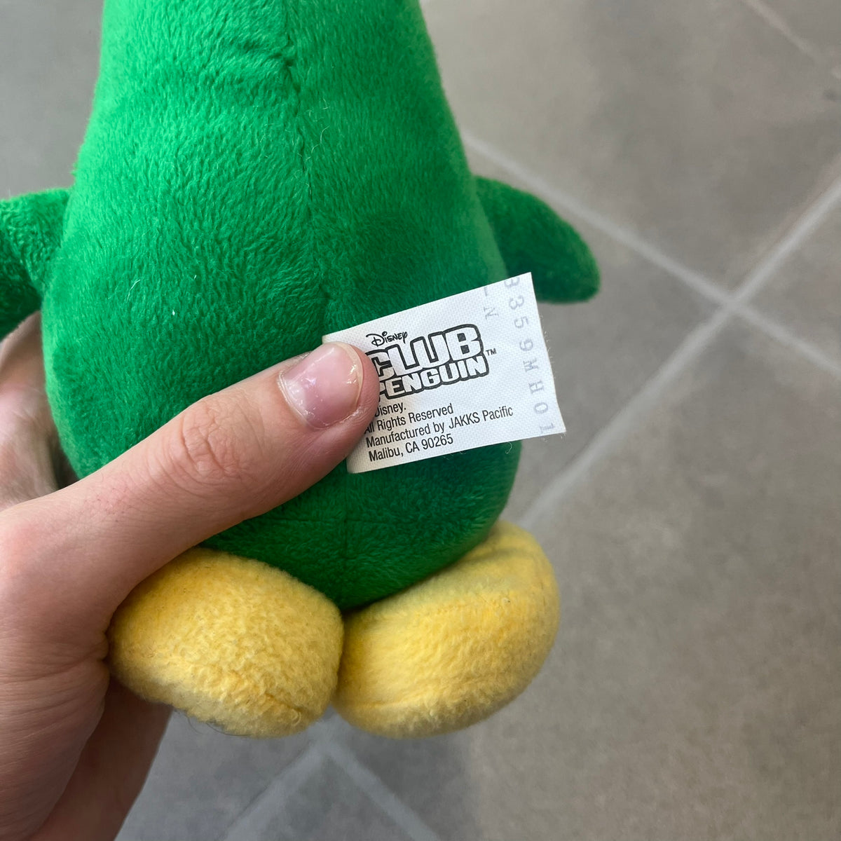 Club Penguin 2011 Series 10 Tree Penguin Plushie is a green penguin. Originally released with a christmas tree outfit, sadly it's missing. Released in 2011&nbsp; by Disney and Jakks Pacific, featuring an embroidered Club Penguin logo on the bottom of the foot. It comes with a Disney-licensed tag.