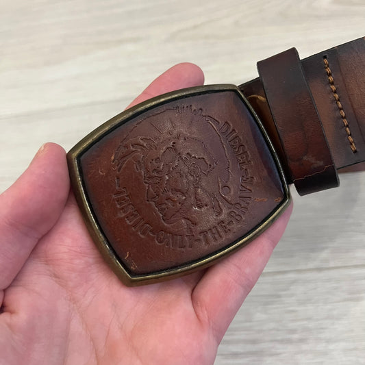 Diesel 'Only The Brave' Leather Belt