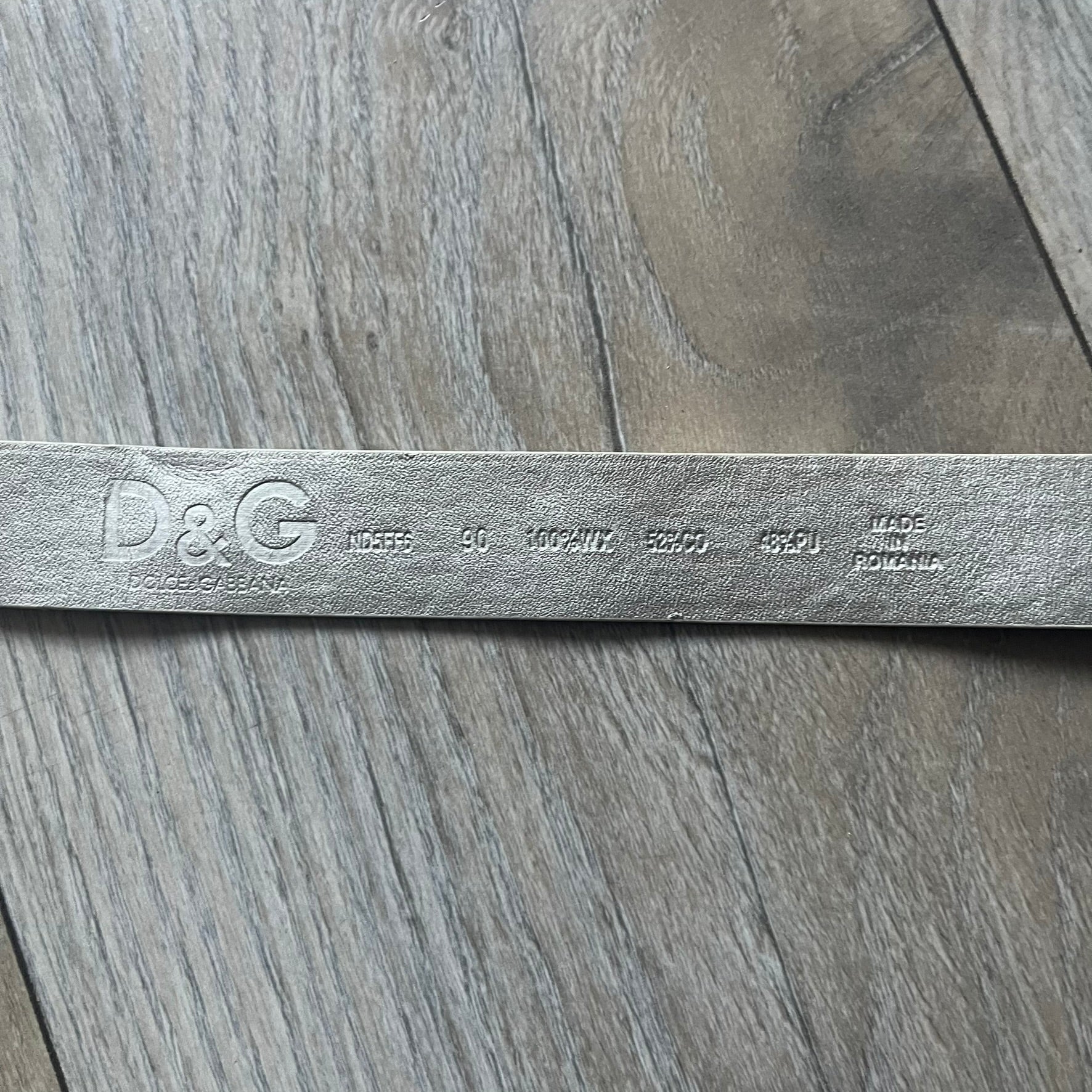 Dolce & Gabbana 2000's Green Apple Leather Belt – único13