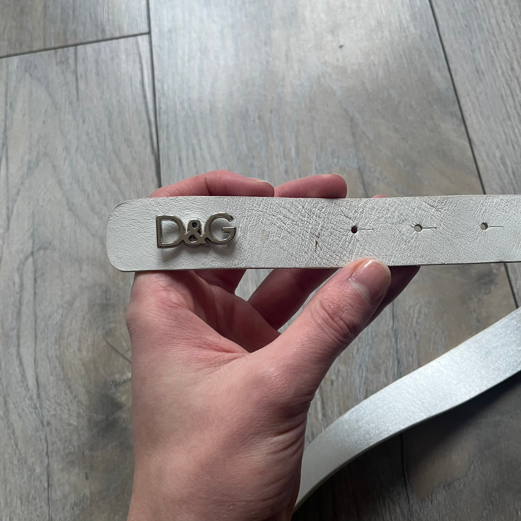Dolce & Gabbana 2000's Green Apple Leather Belt – único13