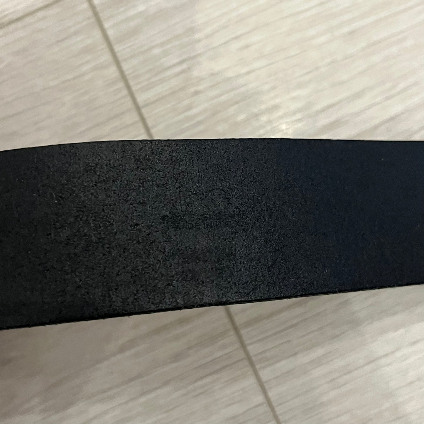 Dolce &amp; Gabbana 2000s Silver/Gold Bars Belt crafted from black leather with a solid metal buckle plate. The buckle features three horizontal metal bars secured with visible screws, with silver-tone bars on the top and bottom and a gold-tone center bar engraved with the D&amp;G logo. Finished with a structured leather strap, comes with the original dustbag.