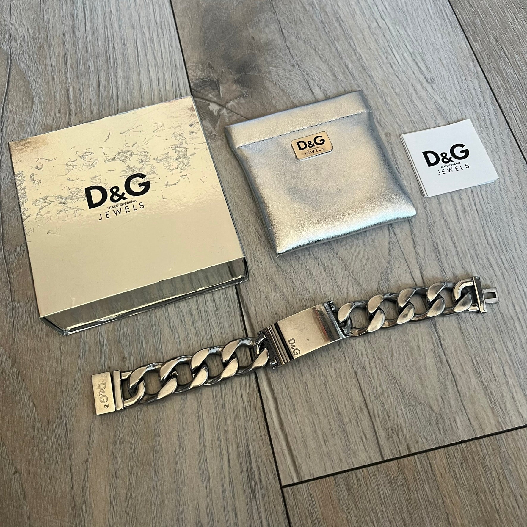 Dolce & Gabbana 2000's Stainless Steel Bracelet DJ0552 – único13