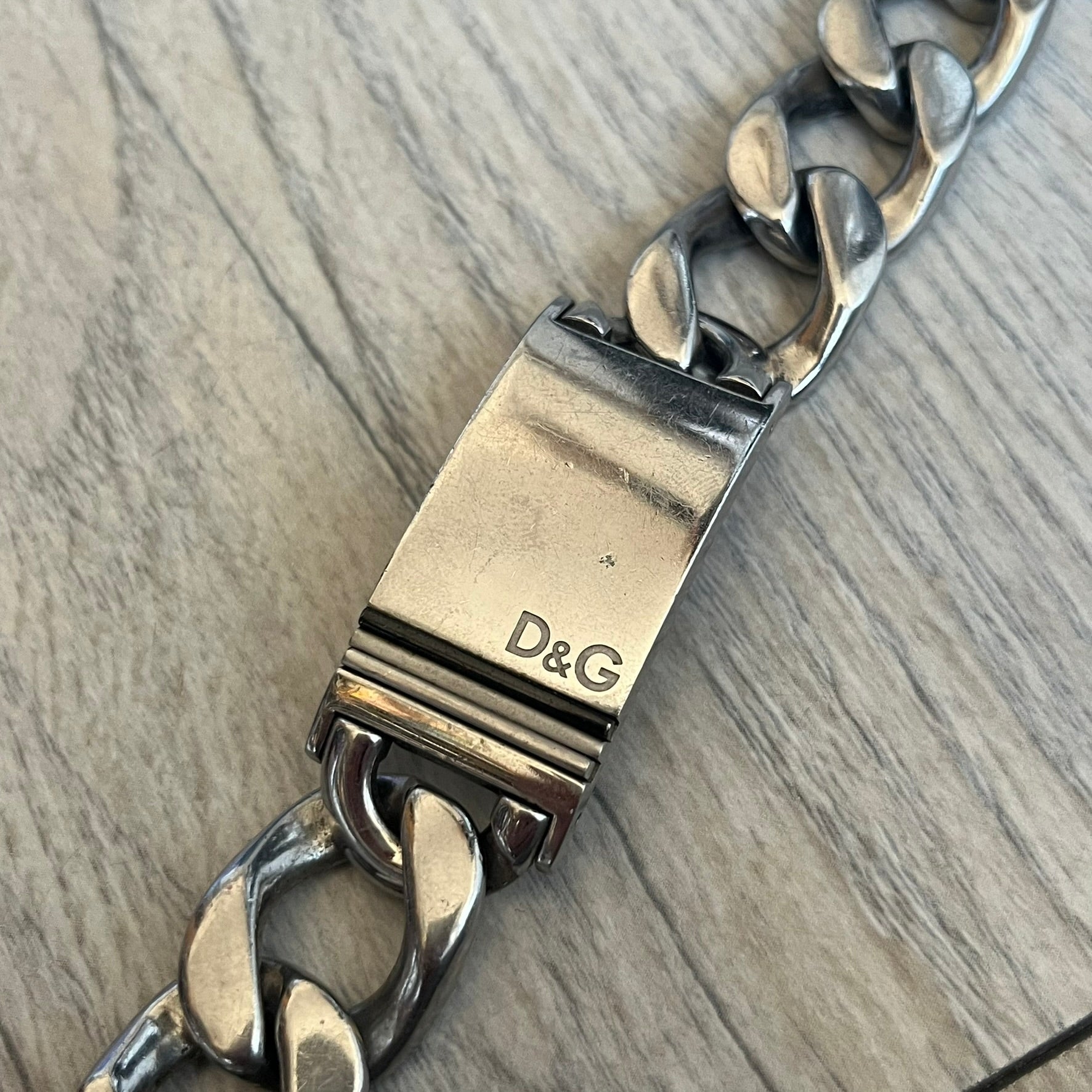 Dolce & Gabbana 2000's Stainless Steel Bracelet DJ0552 – único13