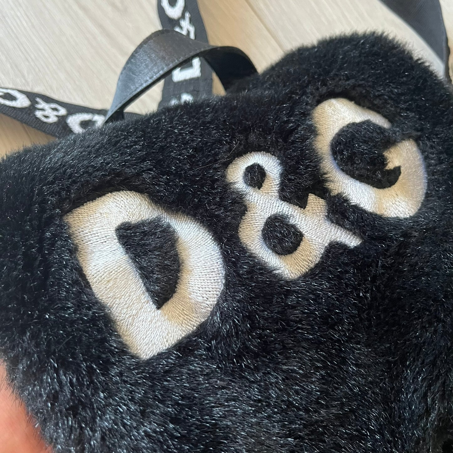 Dolce & Gabbana Faux Fur Backpack
