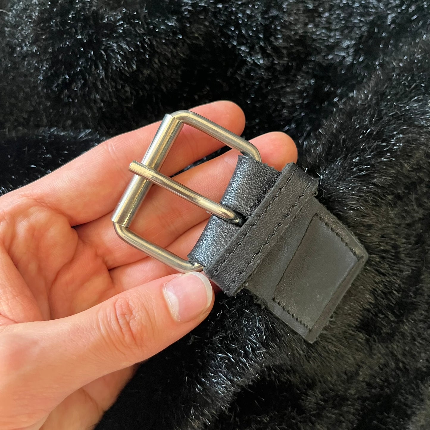 Dolce & Gabbana Faux Fur Backpack