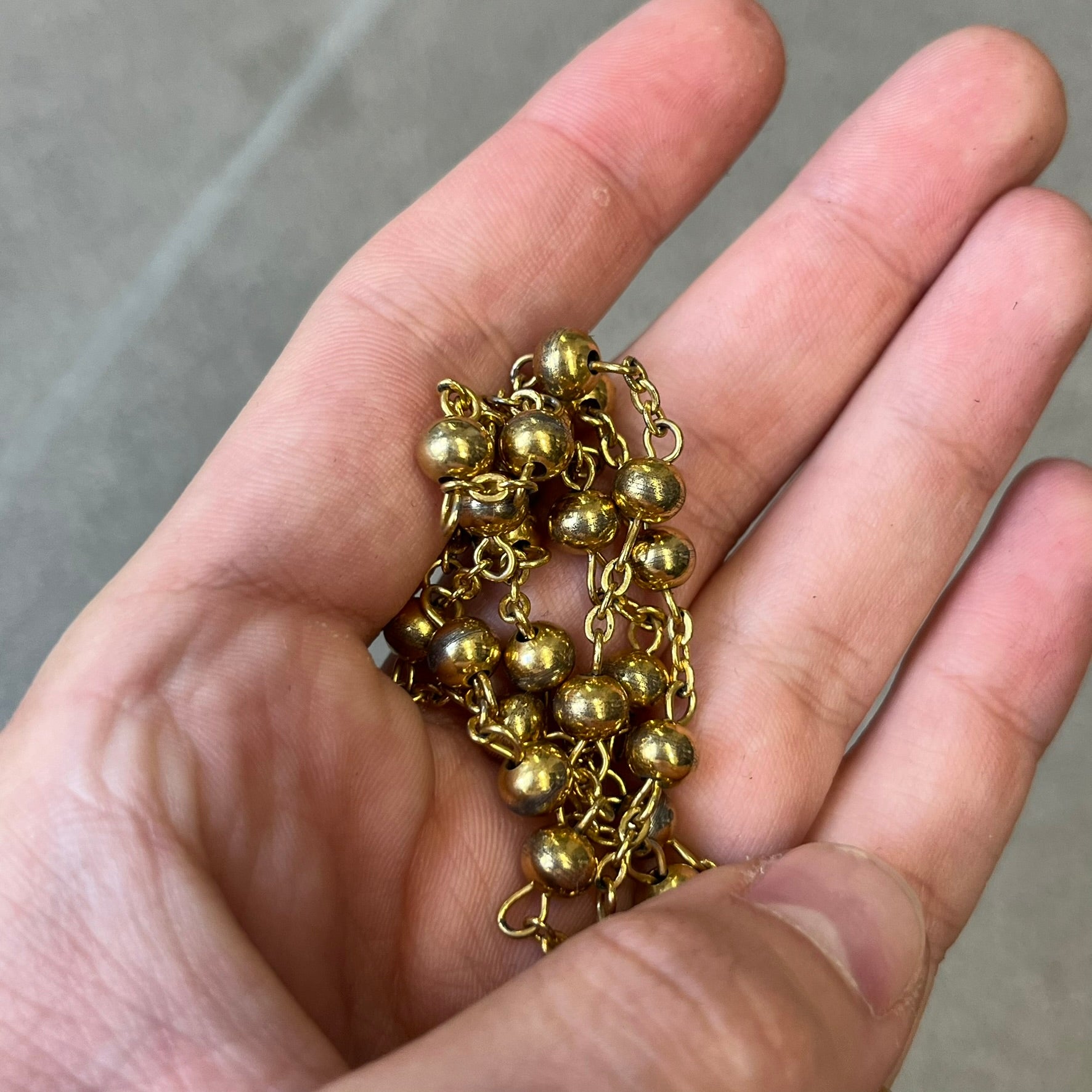 Dolce & Gabbana SS2003 Golden Cross Dog Tag Necklace – único13