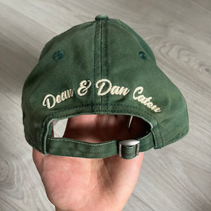 Dsquared2 Gabardine Love You Green Cap