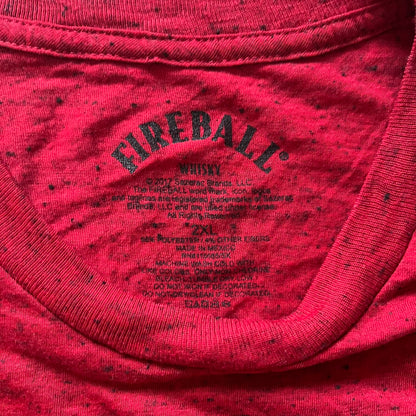 Fireball Whisky Red Tee