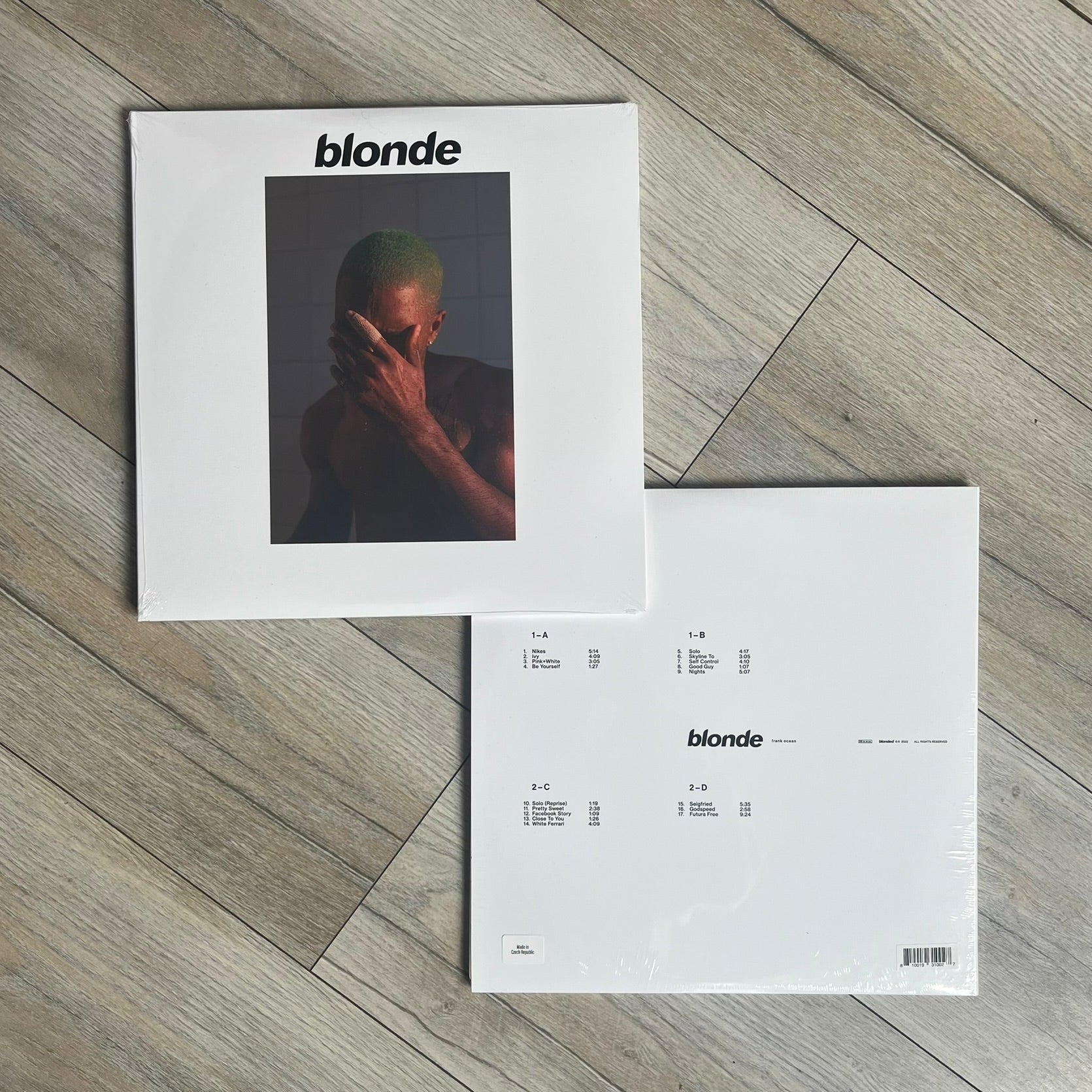 Frank Ocean Blonde 2x LP Vinyl with Poster Repress – único13