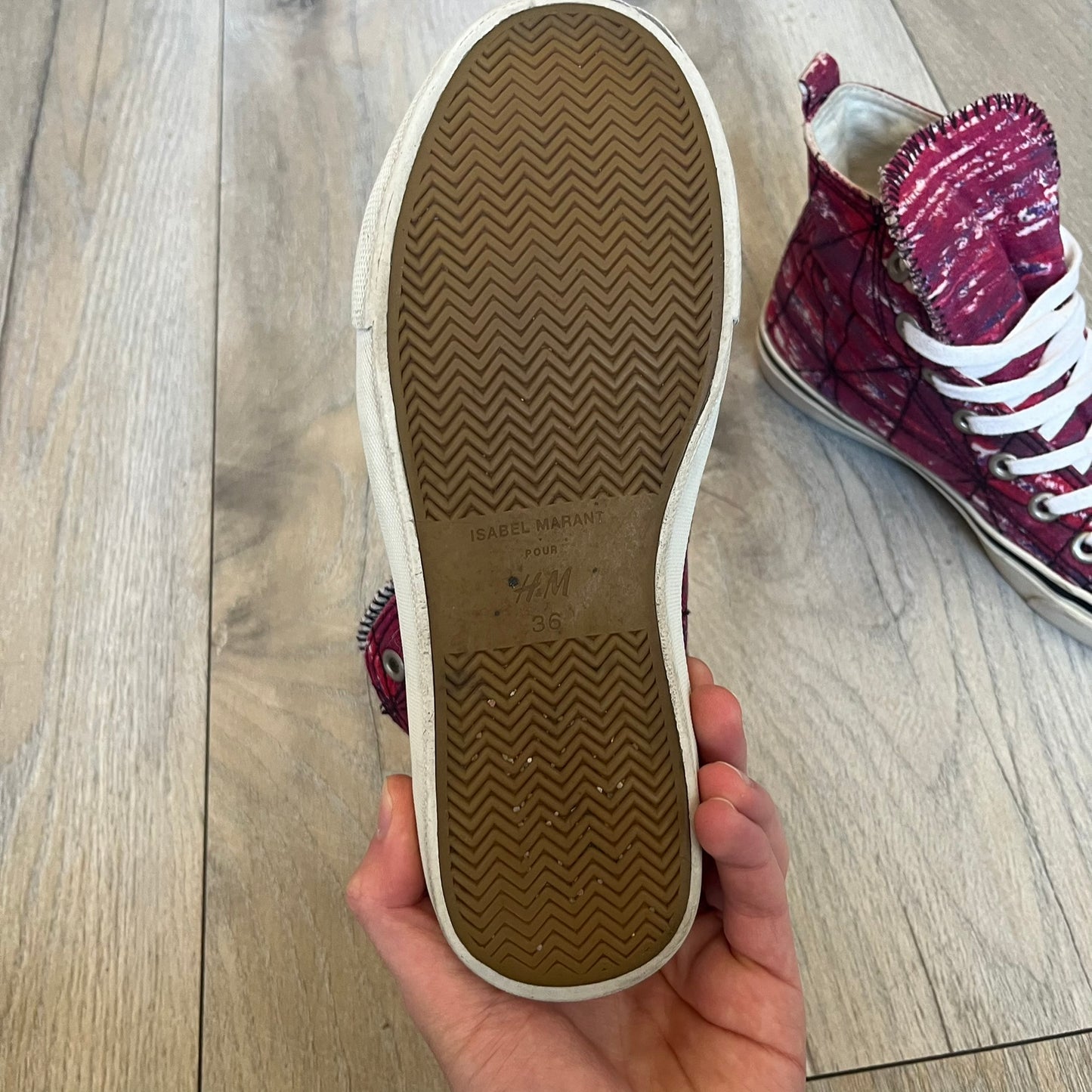 H&M x Isabel Marant 2013 High Top Sneakers 36 eu