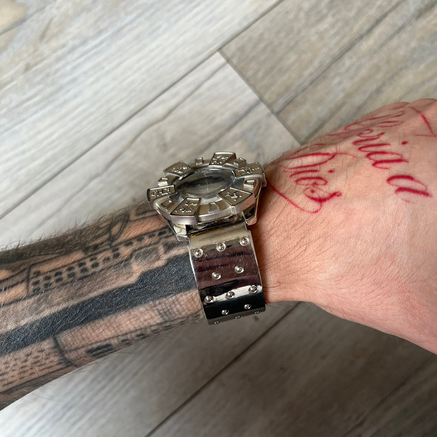 Hi-Tek Alexander 'Running Man' 90's Analog Watch