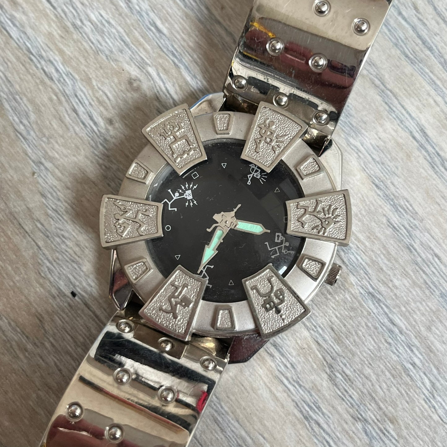 Hi-Tek Alexander 'Running Man' 90's Analog Watch
