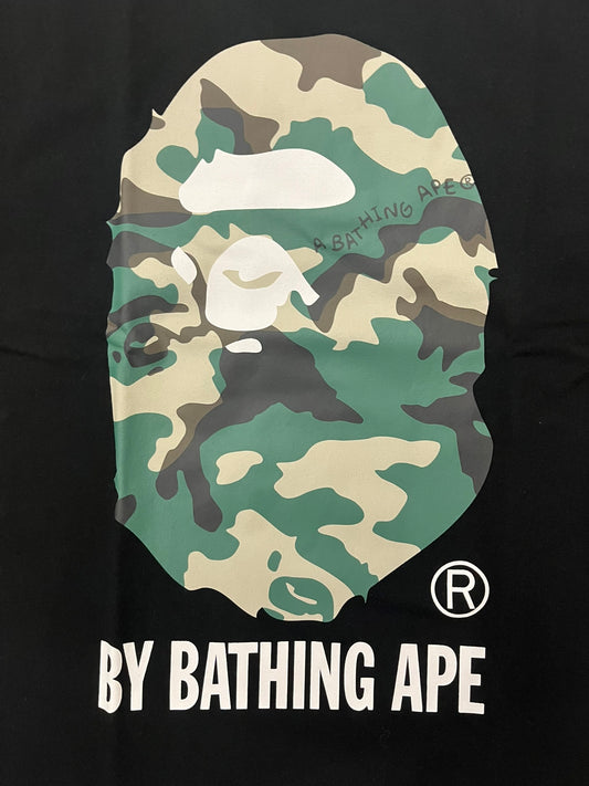 bape woodland camo tee