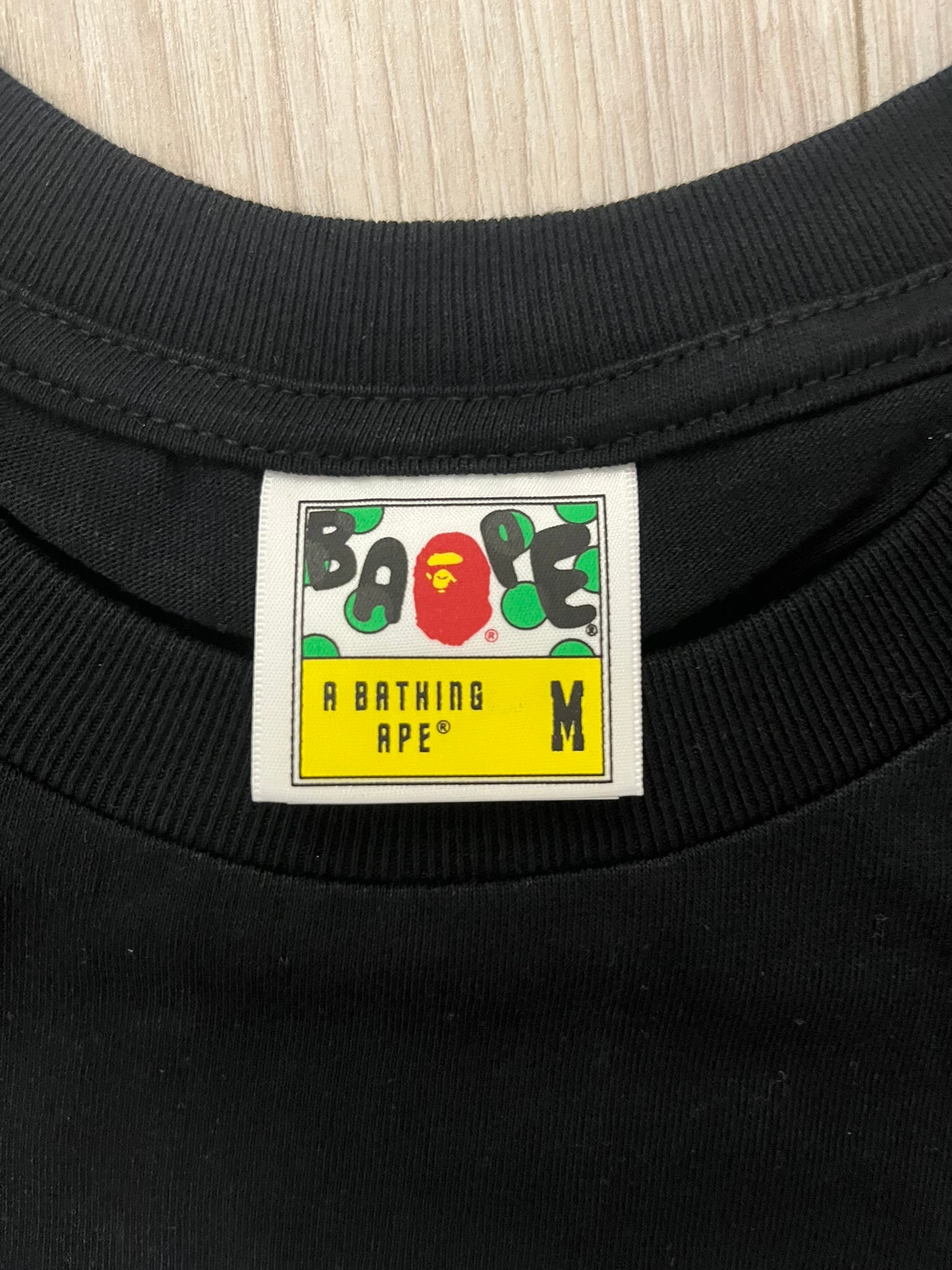 bape woodland camo tee