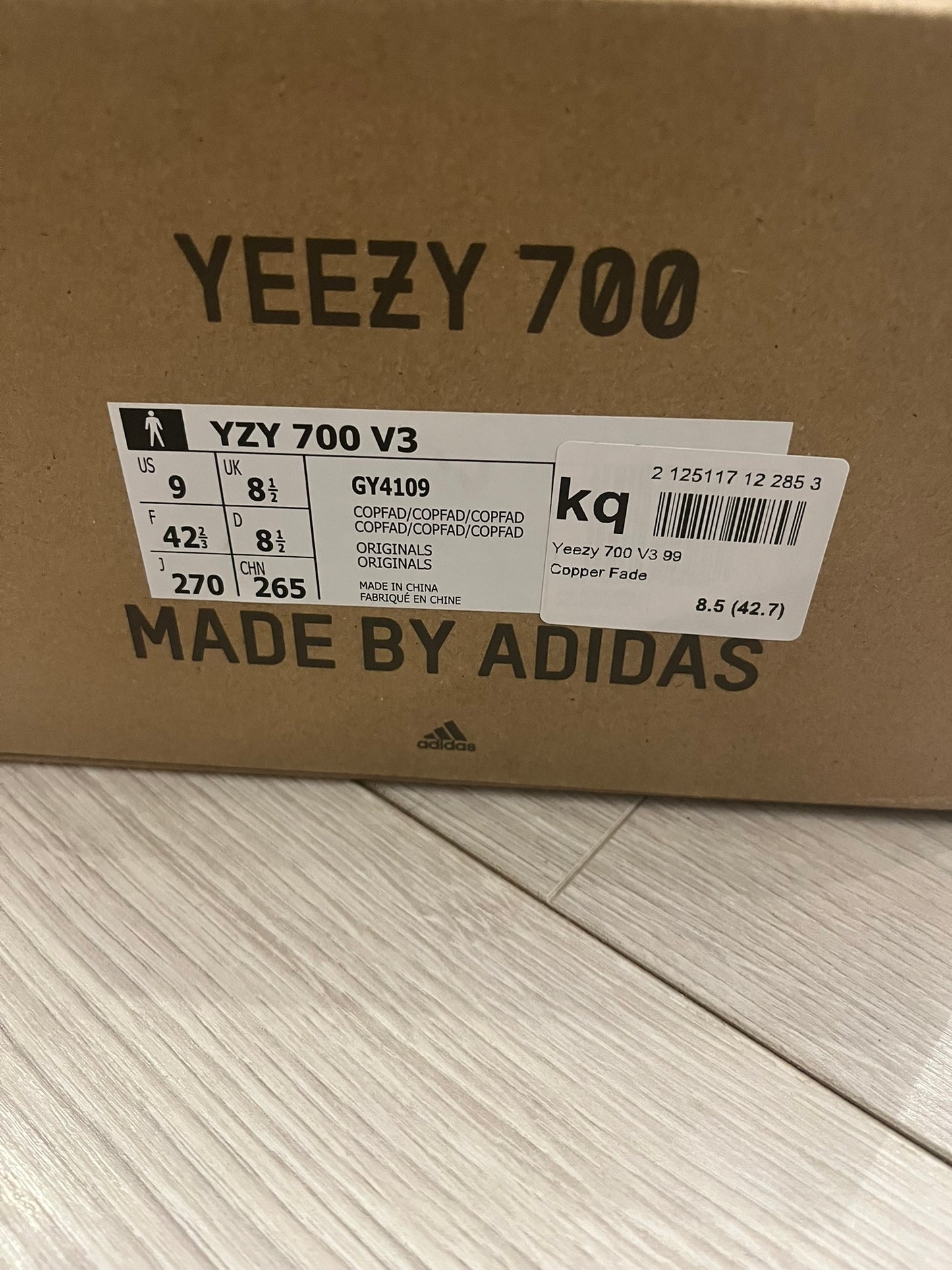 yeezy 700 v3 copper fade