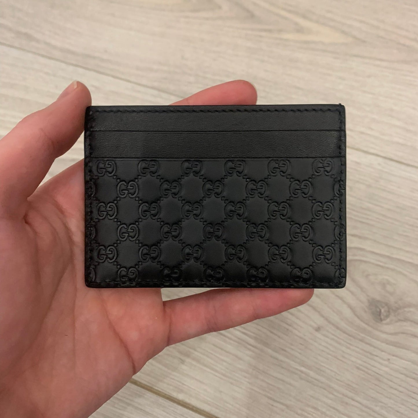 gucci microguccissima cardholder