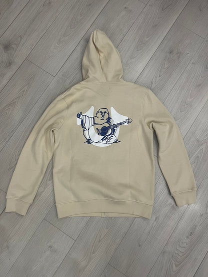 true religion overlap buddha zip hoodie