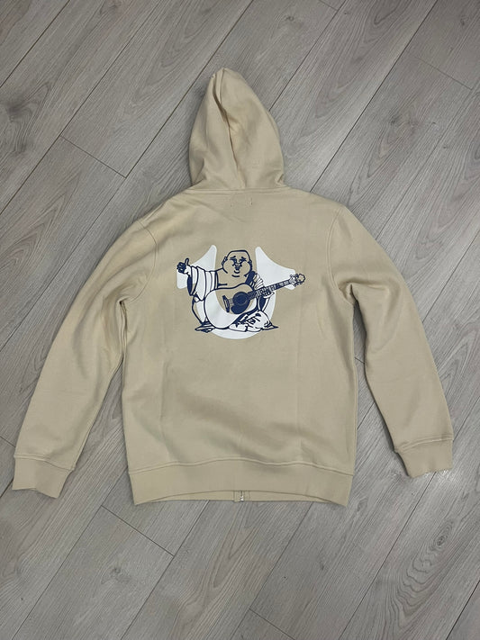 true religion overlap buddha zip hoodie