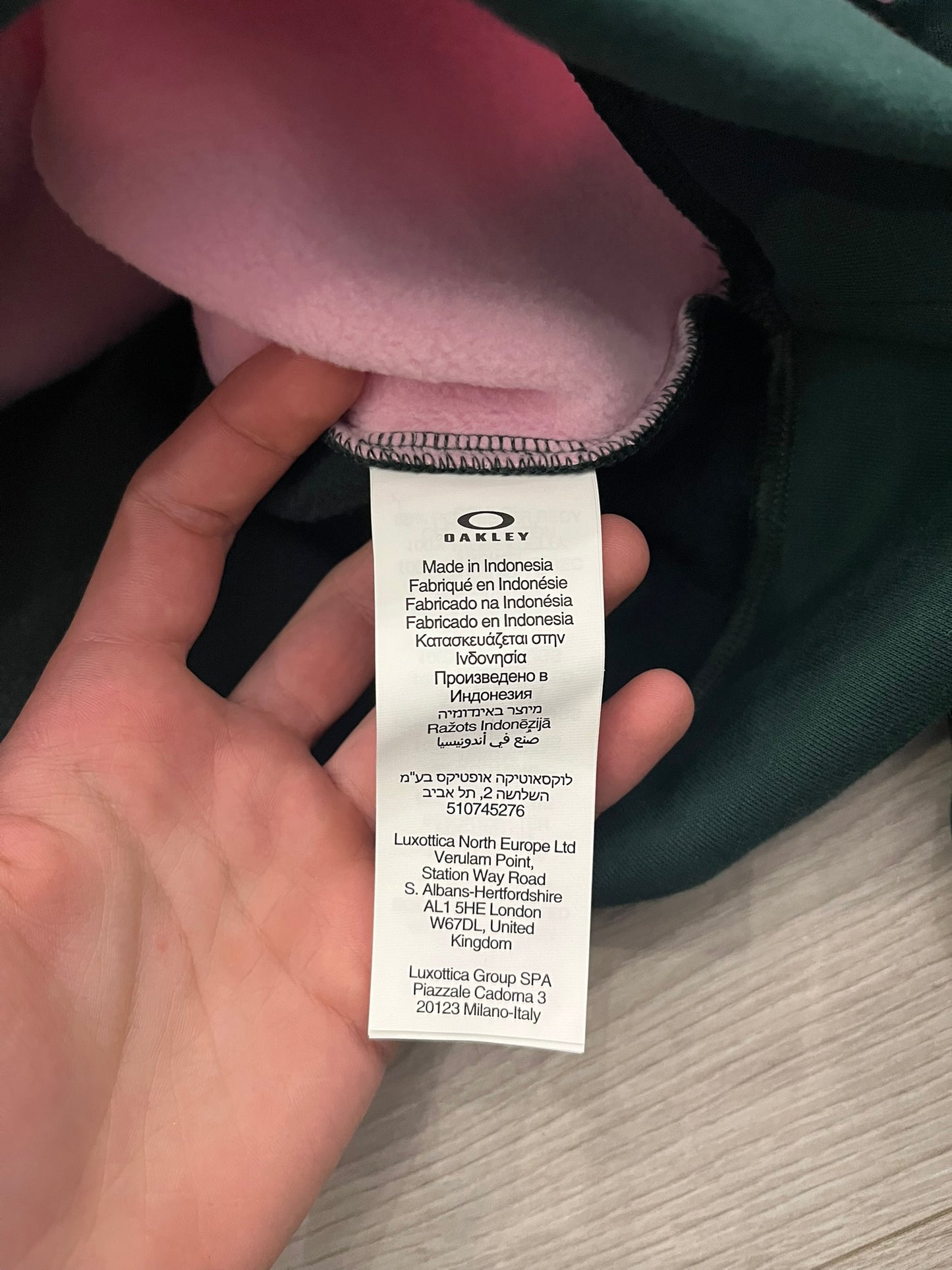 oakley rosy hoodie