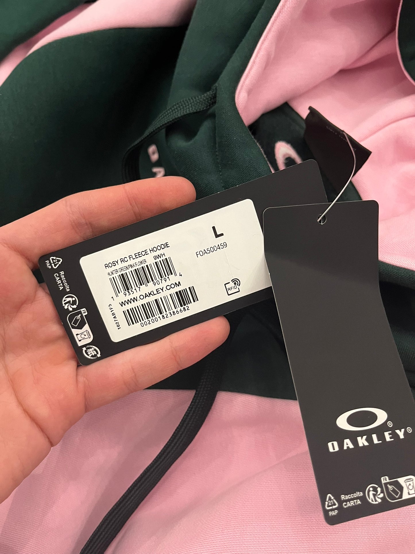 oakley rosy hoodie