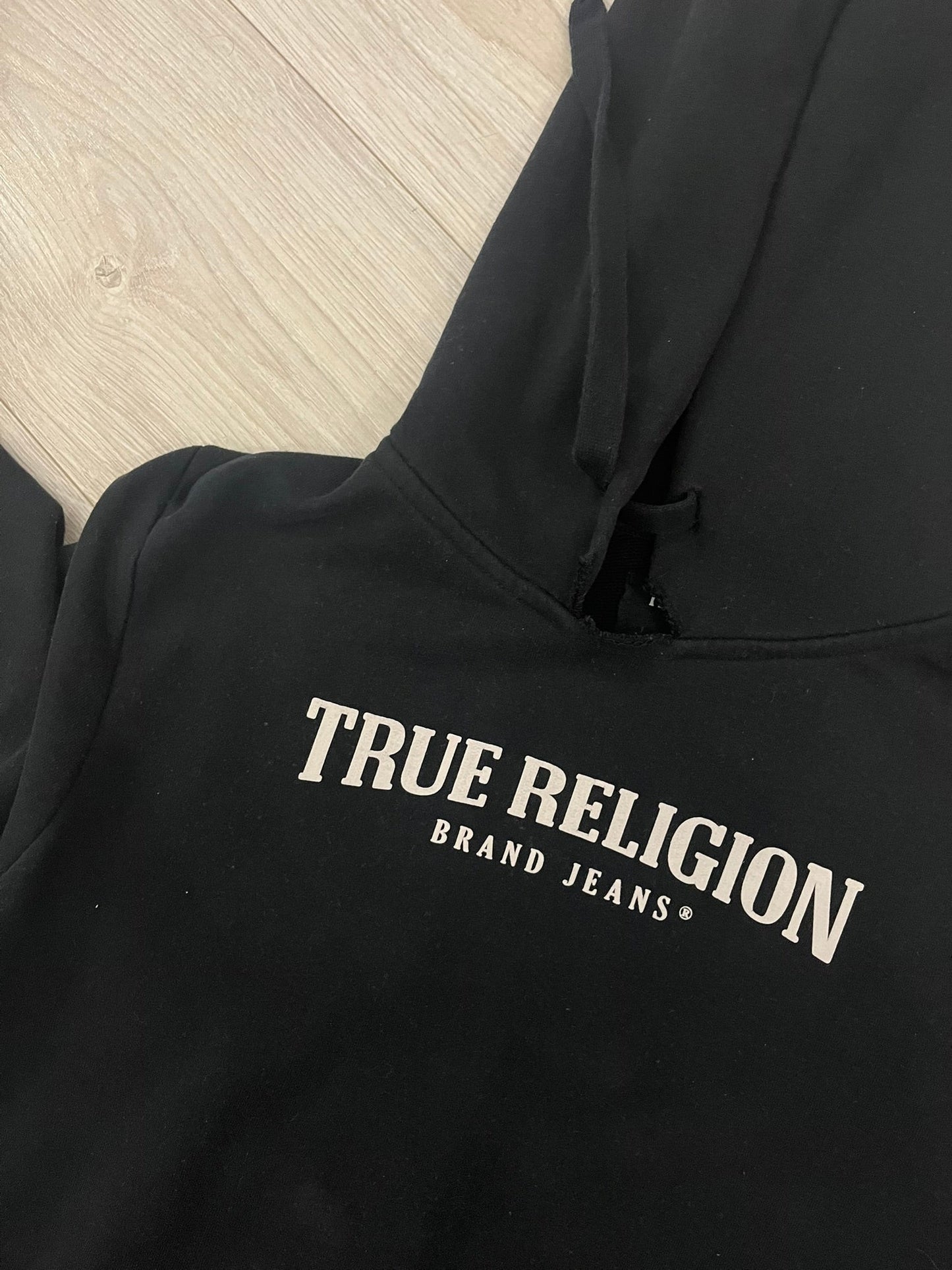 true religion classic logo hoodie