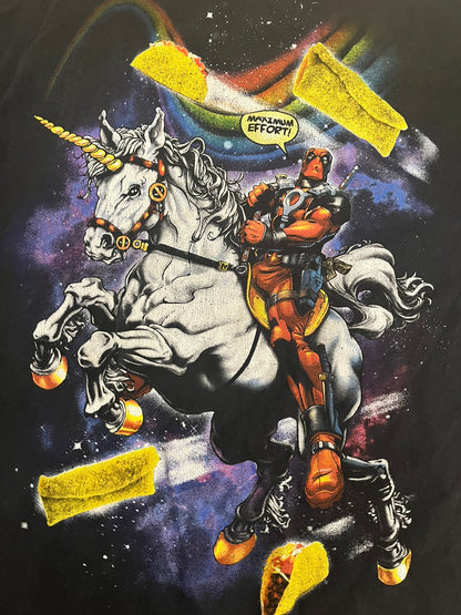 marvel deadpool unicorn tee