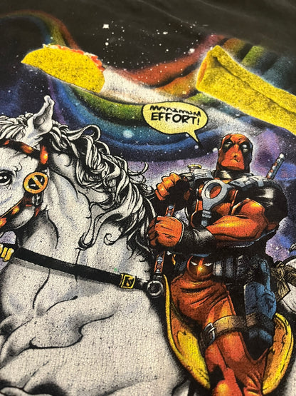 marvel deadpool unicorn tee