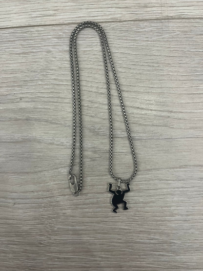 h&m keith haring necklace