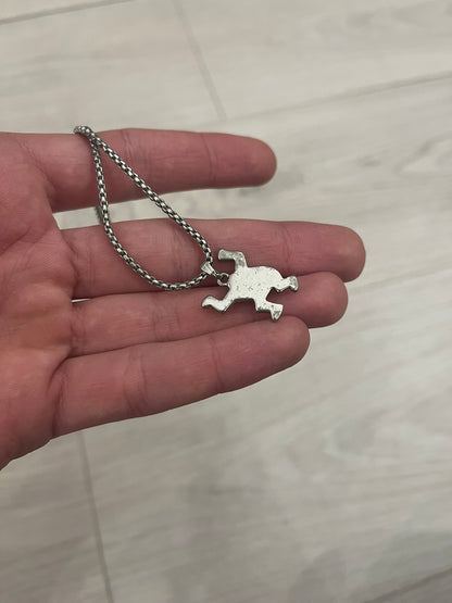 h&m keith haring necklace