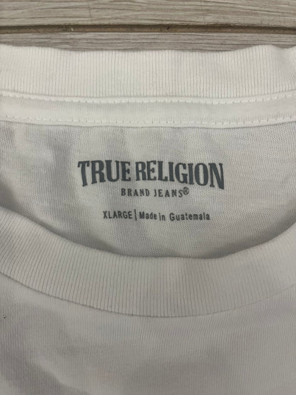 true religion gold logo tee